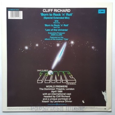 Cliff Richard - Born To Rock 'n' Roll • 12" Vinyl Maxi - Labyrinth Music