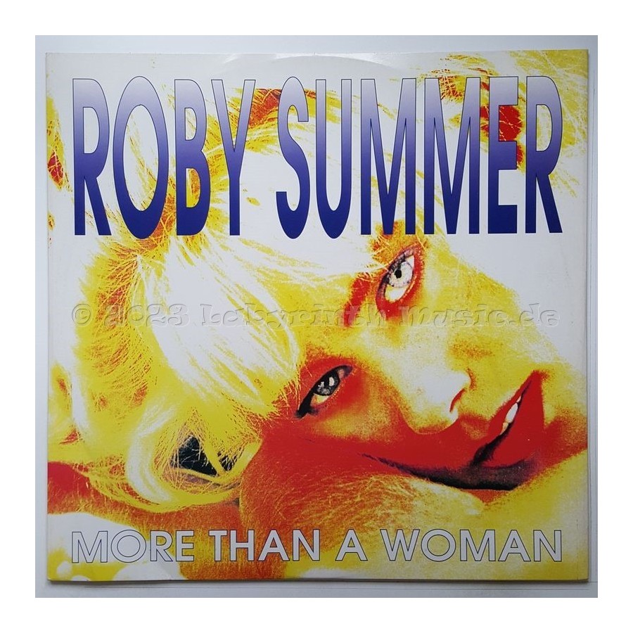 Roby Summer - More Than A Woman • 12" Vinyl Maxi • NM - Labyrinth Music