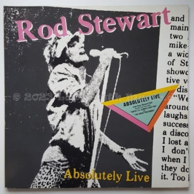 Rod Stewart - Absolutely Live • 12" Vinyl LP • MINT - Labyrinth Music