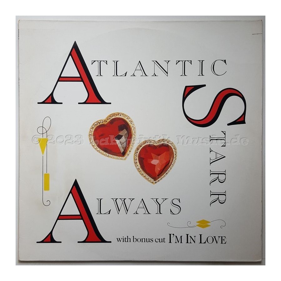 Atlantic Starr - Always • 12" Vinyl Maxi • EX - Labyrinth Music