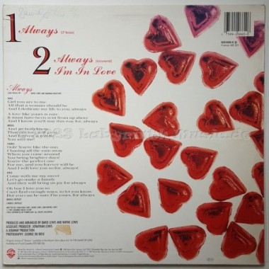 Atlantic Starr - Always • 12" Vinyl Maxi • EX - Labyrinth Music