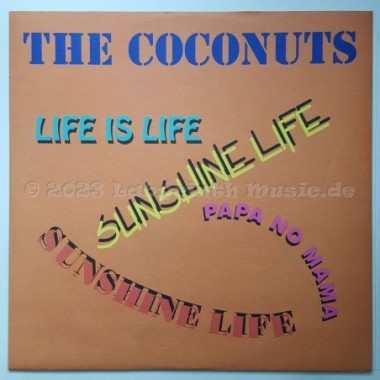 Coconuts - Sunshine Life Medley • 12" Vinyl Maxi • NM - Labyrinth Music