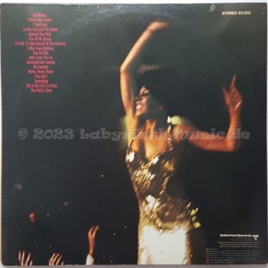 Shirley Bassey - Live At Carnegie Hall • 12" Vinyl LP • EX - Labyrinth Music