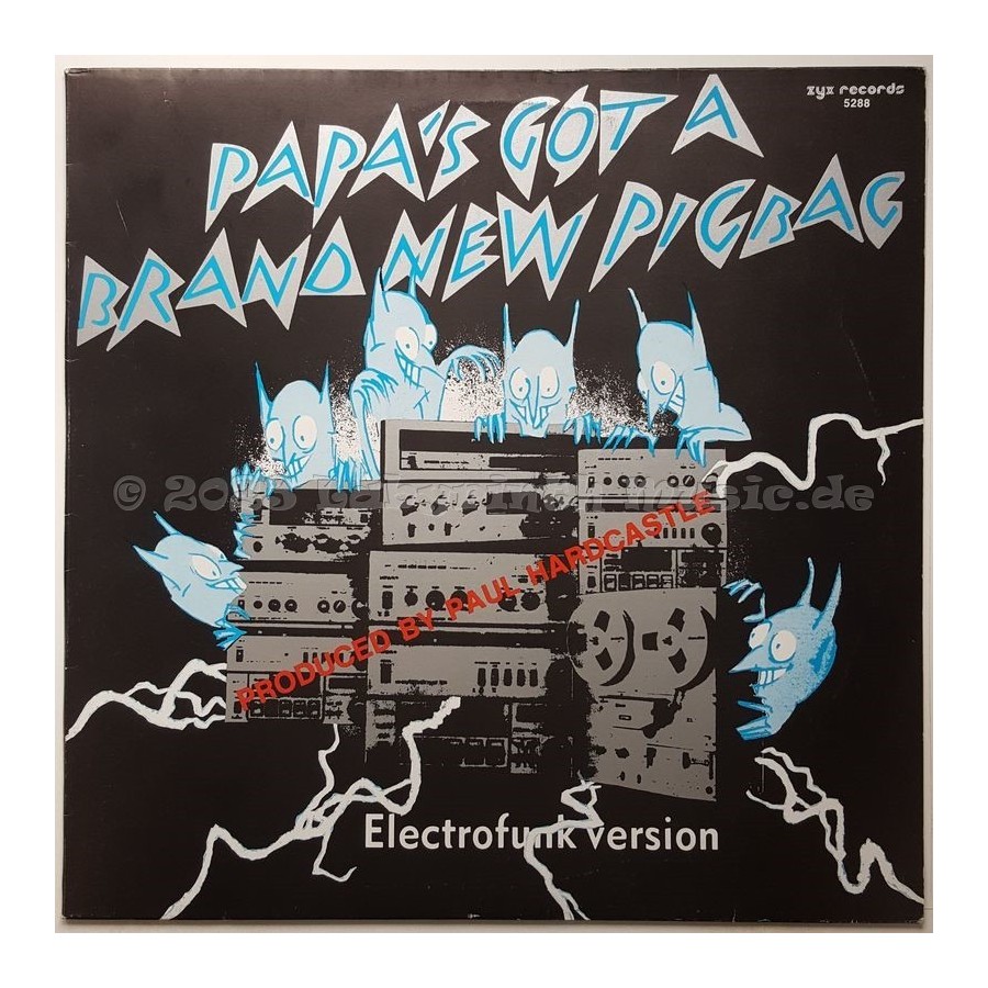 The Silent Underdog - Papa's Got A Brand New Pigbag • 12" Vinyl Maxi • EX - Labyrinth Music