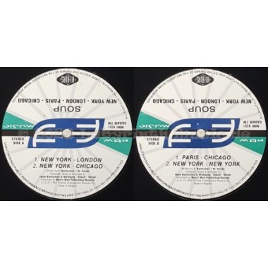 Soup - New York - London - Paris - Chicago • 12" Vinyl Maxi • EX - Labyrinth Music