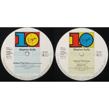 Stephen Tintin Duffy - Un Kiss That Kiss • 12" Vinyl Maxi • EX - Labyrinth Music
