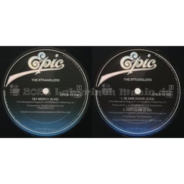 The Stranglers - No Mercy • 12" Vinyl Maxi • NM - Labyrinth Music