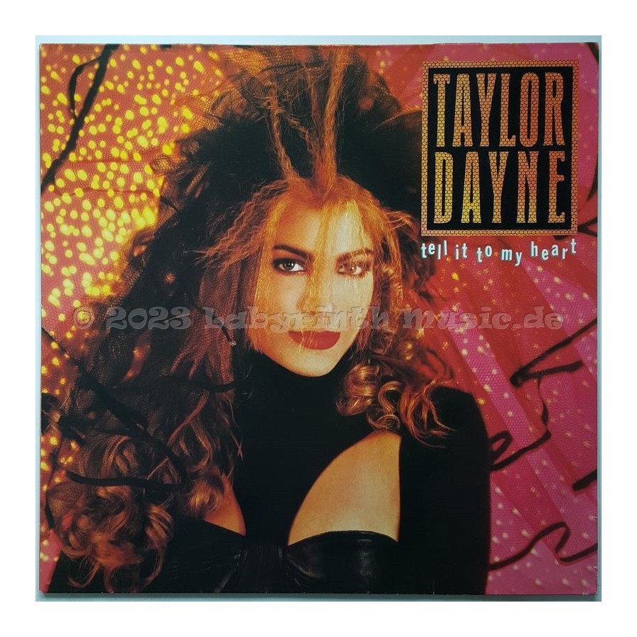 Taylor Dayne - Tell It To My Heart • 12" Vinyl LP • NM - Labyrinth Music