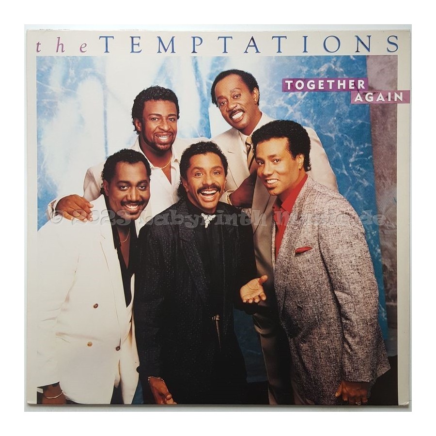 The Temptations - Together Again • 12" Vinyl LP • NM - Labyrinth Music