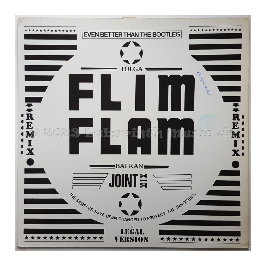 Tolga 'Flim Flam' Balkan - The Best Of Joint Mix • 12" Vinyl Maxi • EX - Labyrinth Music