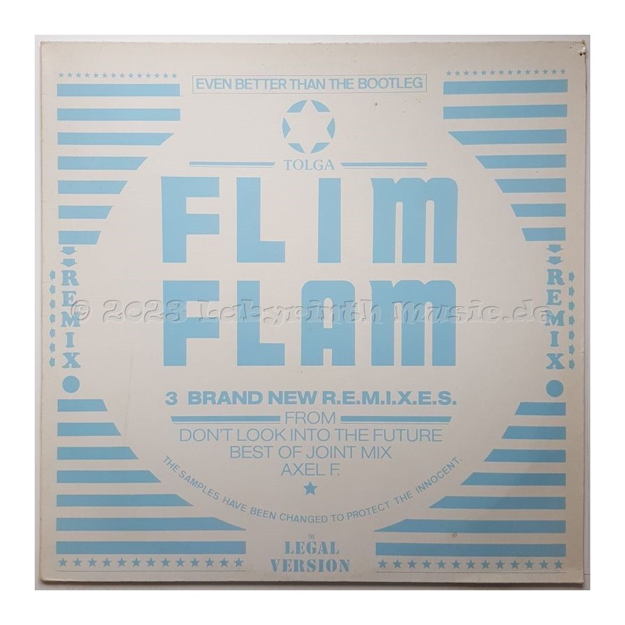 Tolga 'Flim Flam' Balkan - Volume II • The Legal Version • 12" Vinyl Maxi - Labyrinth Music