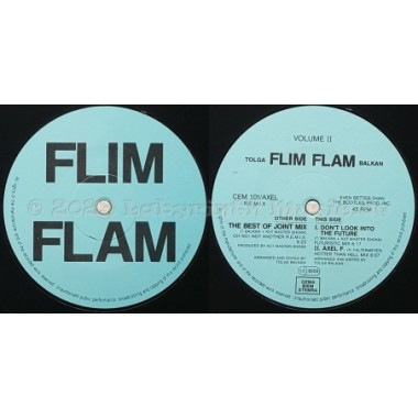Tolga 'Flim Flam' Balkan - Volume II • The Legal Version • 12" Vinyl Maxi - Labyrinth Music