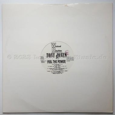 Tony Jones - Feel The Power • 12" Vinyl Maxi - Labyrinth Music