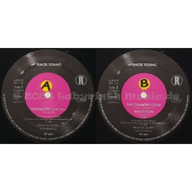 Tracie Young - Invitation • 12" Vinyl Maxi - Labyrinth Music