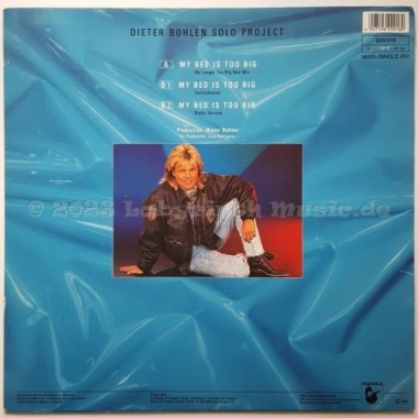 Blue System - My Bed Is Too Big • 12" Vinyl Maxi - Labyrinth Music