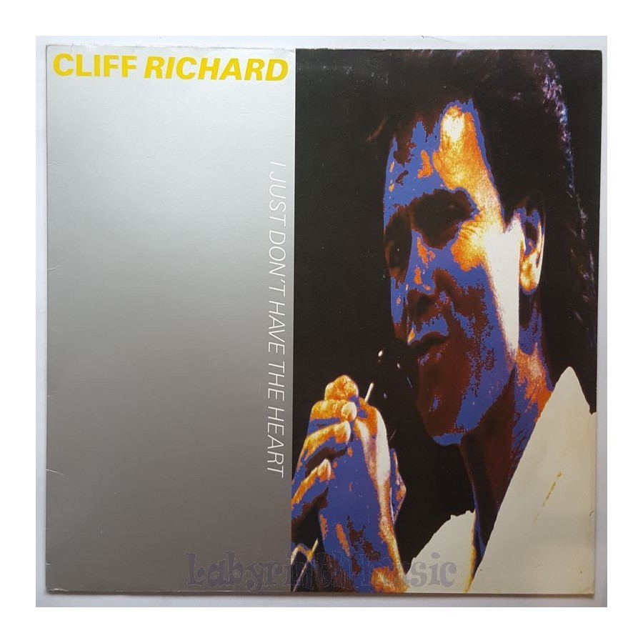 Cliff Richard - I Just Don't Have The Heart • 12" Vinyl Maxi • EX - Labyrinth Music