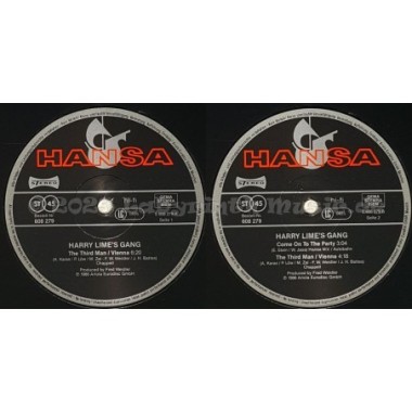 Harry Lime's Gang - The Third Man • 12" Vinyl Maxi - Labyrinth Music