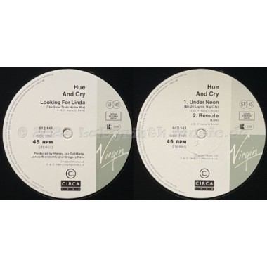 Hue & Cry - Looking For Linda • 12" Vinyl Maxi • EX - Labyrinth Music
