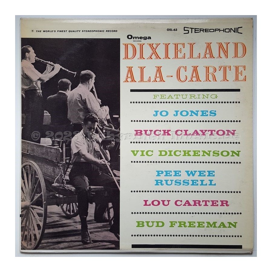 Unknown Artist - Dixieland Ala-Carte • 12" Vinyl LP - Labyrinth Music