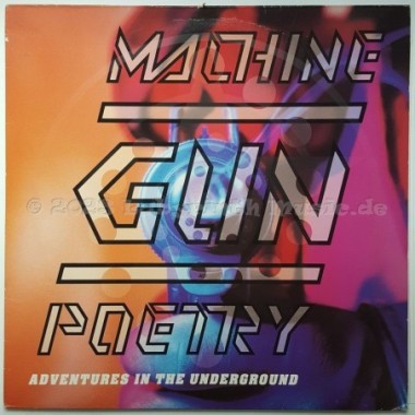 Various - Machine Gun Poetry • 12" Vinyl LP • EX - Labyrinth Music