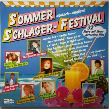 Various - Sommer-Schlager-Festival 1988 • 12" Vinyl LP • NM - Labyrinth Music