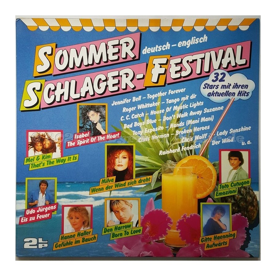 Various - Sommer-Schlager-Festival 1988 • 12" Vinyl LP • NM - Labyrinth Music