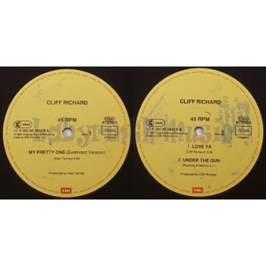 Cliff Richard - My Pretty One • 12" Vinyl Maxi - Labyrinth Music