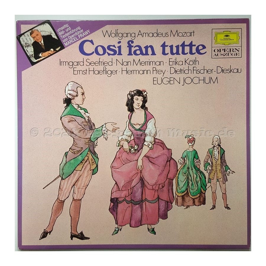 Wolfgang Amadeus Mozart - Cosi Fan Tutte • Opernquerschnitt • 12" Vinyl LP • MINT - Labyrinth Music