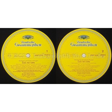 Wolfgang Amadeus Mozart - Cosi Fan Tutte • Opernquerschnitt • 12" Vinyl LP • MINT - Labyrinth Music