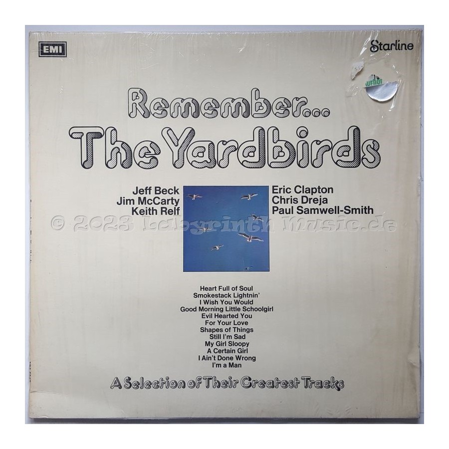 The Yardbirds - Remember... The Yardbirds • 12" Vinyl LP • NM - Labyrinth Music