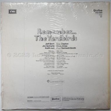 The Yardbirds - Remember... The Yardbirds • 12" Vinyl LP • NM - Labyrinth Music