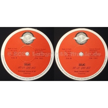 Zelig - He-La Gar-Bee • 12" Vinyl Maxi • EX - Labyrinth Music