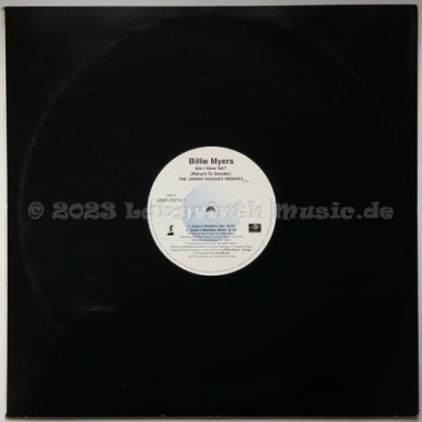 Billie Myers - Am I Here Yet (Return To Sender) • The Junior Vasquez Remixes • 12" Vinyl Maxi • EX - Labyrinth Music