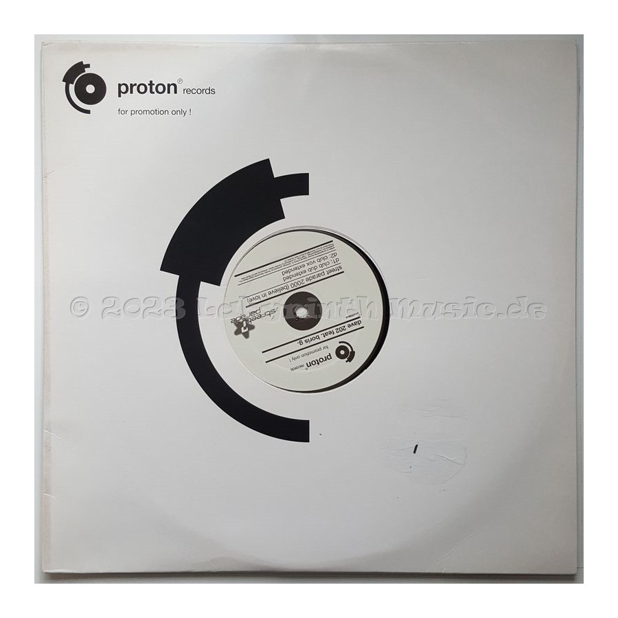 Dave 202 Feat. Boris G. - Street Parade 2000 (Believe In Love) • 12" Vinyl Maxi • EX - Labyrinth Music