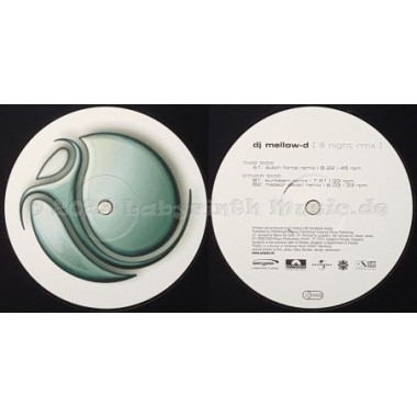 DJ Mellow-D - Night RMX • 12" Vinyl Maxi • MINT - Labyrinth Music