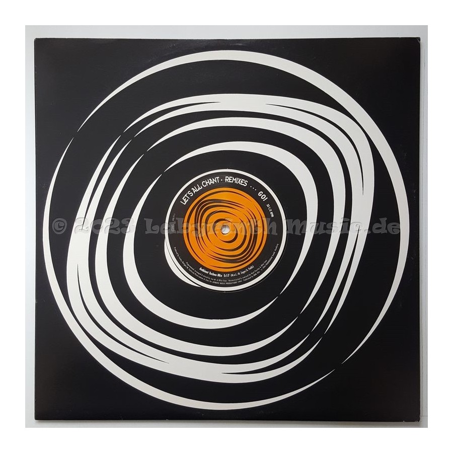 Go! - Let's All Chant • Remixes • 12" Vinyl Maxi • NM - Labyrinth Music