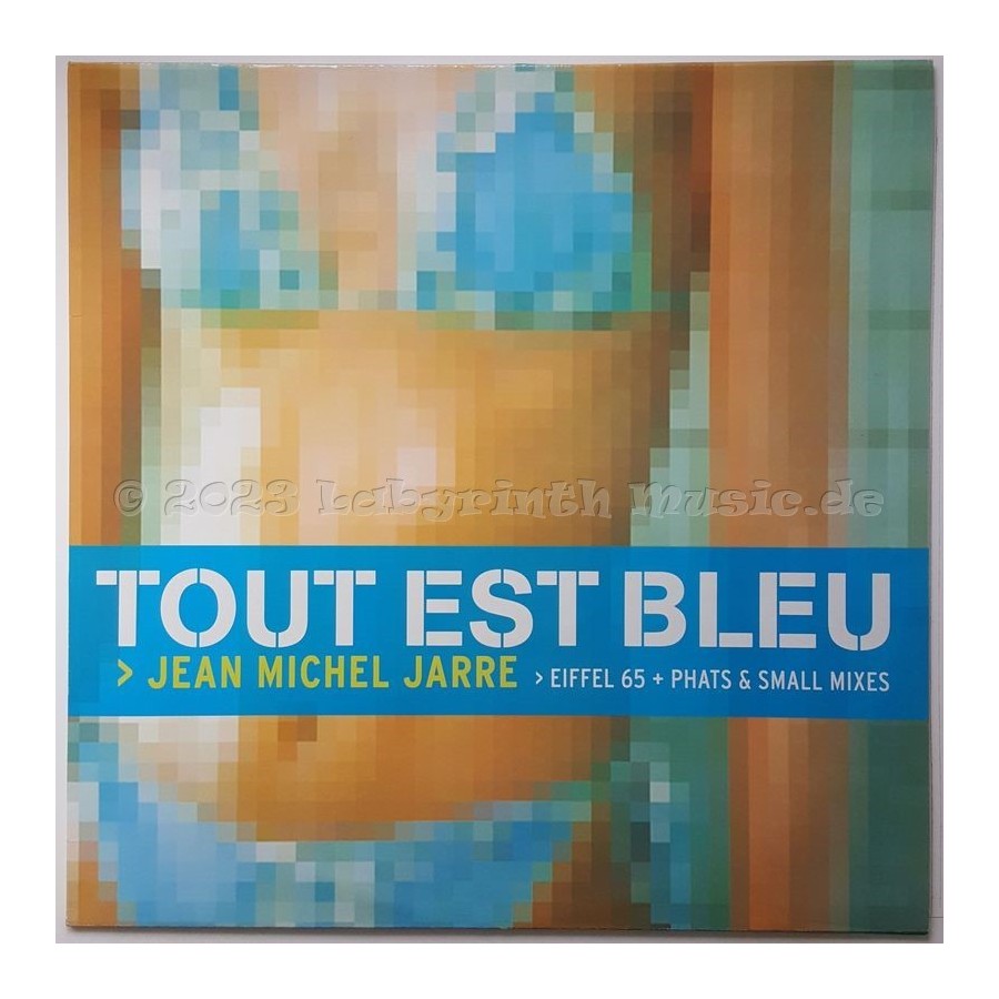 Jean-Michel Jarre - Tout Est Bleu • 12" Vinyl Maxi - Labyrinth Music