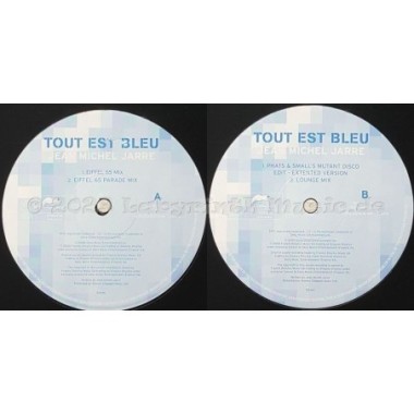 Jean-Michel Jarre - Tout Est Bleu • 12" Vinyl Maxi - Labyrinth Music
