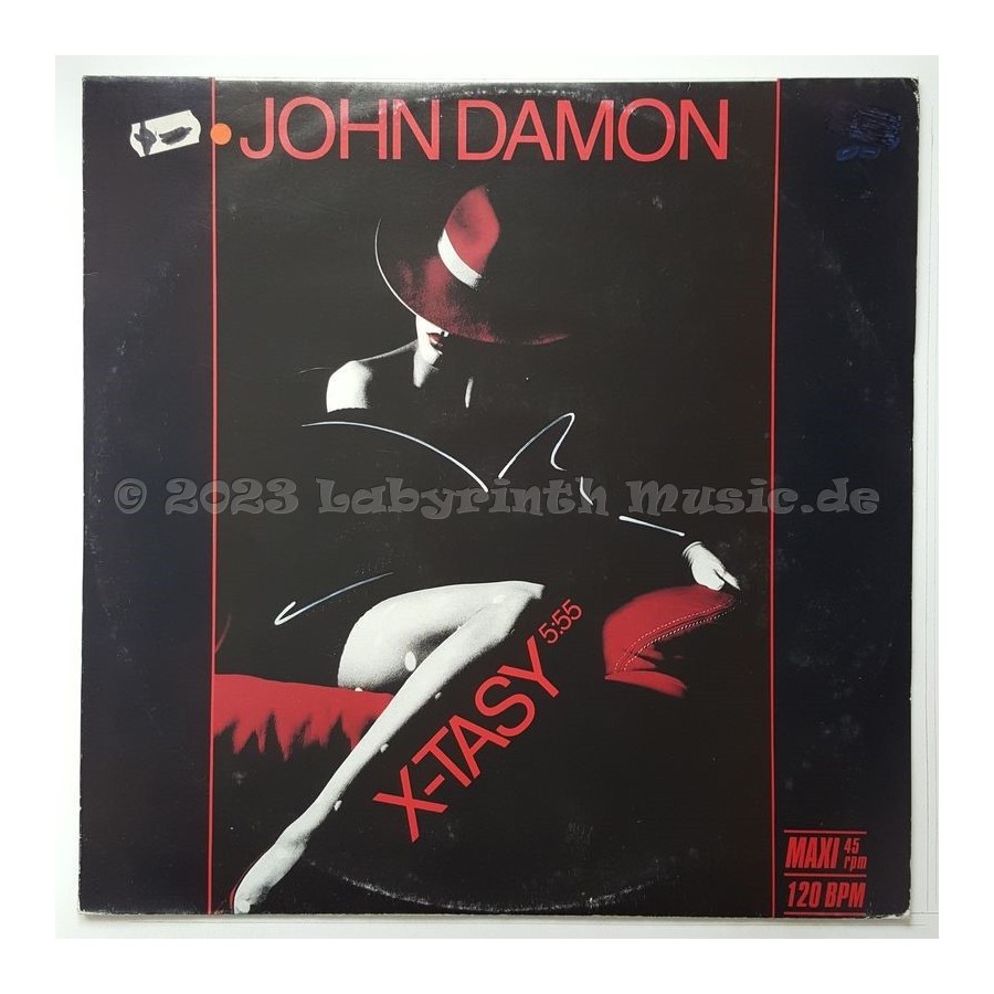 John Damon - X-Tasy • 12" Vinyl Maxi - Labyrinth Music