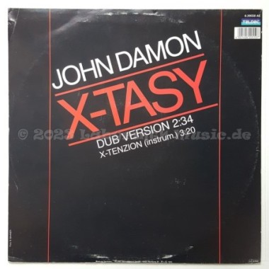 John Damon - X-Tasy • 12" Vinyl Maxi - Labyrinth Music