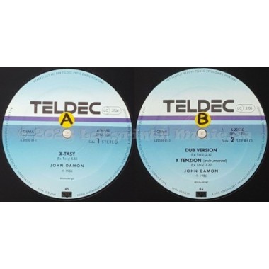 John Damon - X-Tasy • 12" Vinyl Maxi - Labyrinth Music