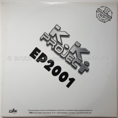 K.K. Project - EP 2001 • 12" Vinyl LP • EX - Labyrinth Music