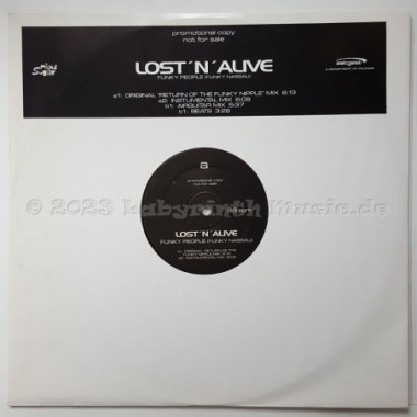 Lost 'n' Alive - Funky People • 12" Vinyl Maxi • EX - Labyrinth Music