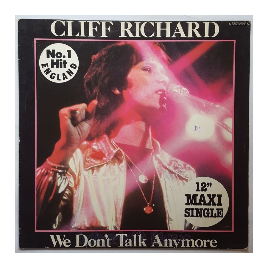 Cliff Richard - We Don't Talk Anymore • 12" Vinyl Maxi • EX - Labyrinth Music