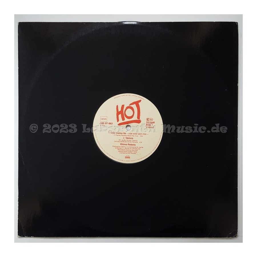 Ritmo Rebels - Oye Como Va • 12" Vinyl Maxi - Labyrinth Music