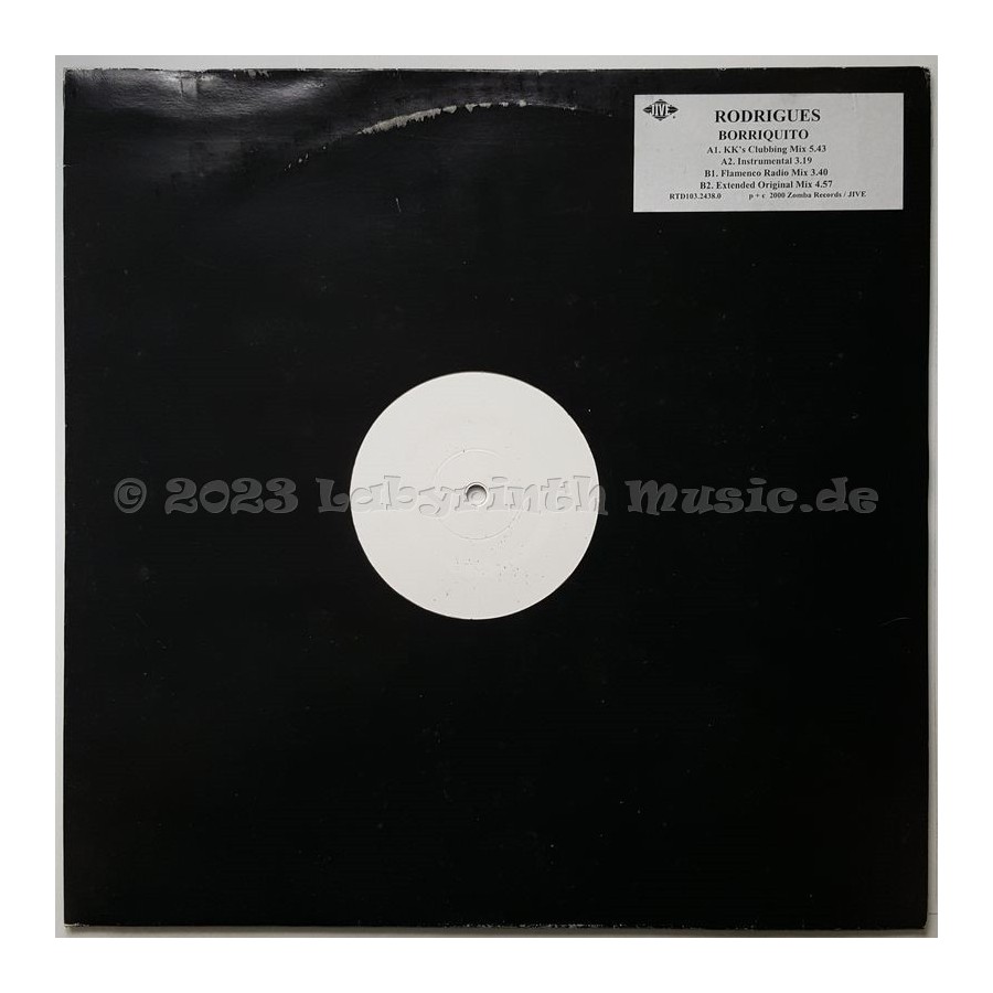 Rodrigues - Borriquito • 12" Vinyl Maxi - Labyrinth Music