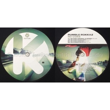 Rumble Rokkaz - No Coke • 12" Vinyl Maxi • EX - Labyrinth Music