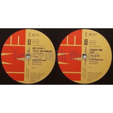 Cliff Richard - We Don't Talk Anymore • 12" Vinyl Maxi • EX - Labyrinth Music