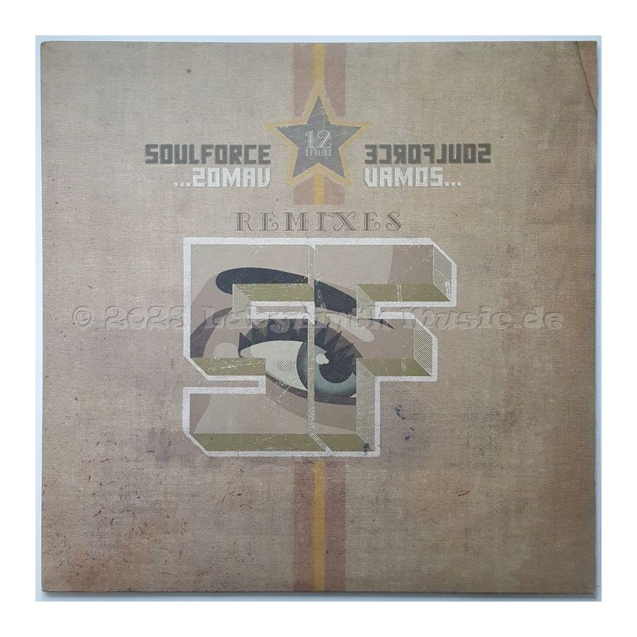Soulforce - Vamos... • Remixes • 12" Vinyl Maxi • NM - Labyrinth Music