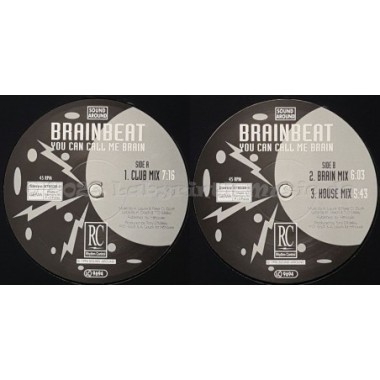 Brainbeat - You Can Call Me Brain • 12" Vinyl Maxi • NM - Labyrinth Music